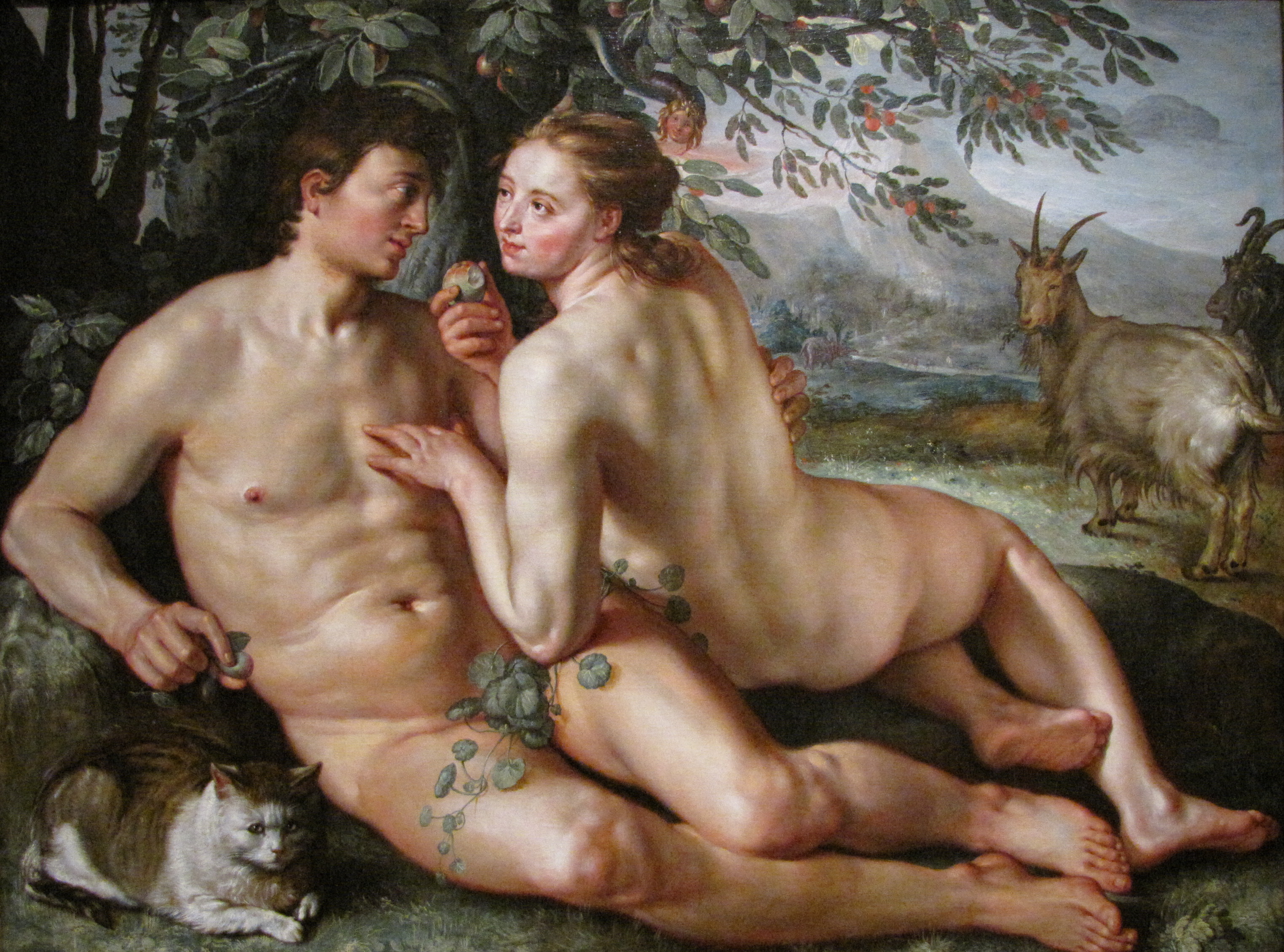 Henrik Goltzius: The Fall of Man, 1616 photo by euthman on Flickr