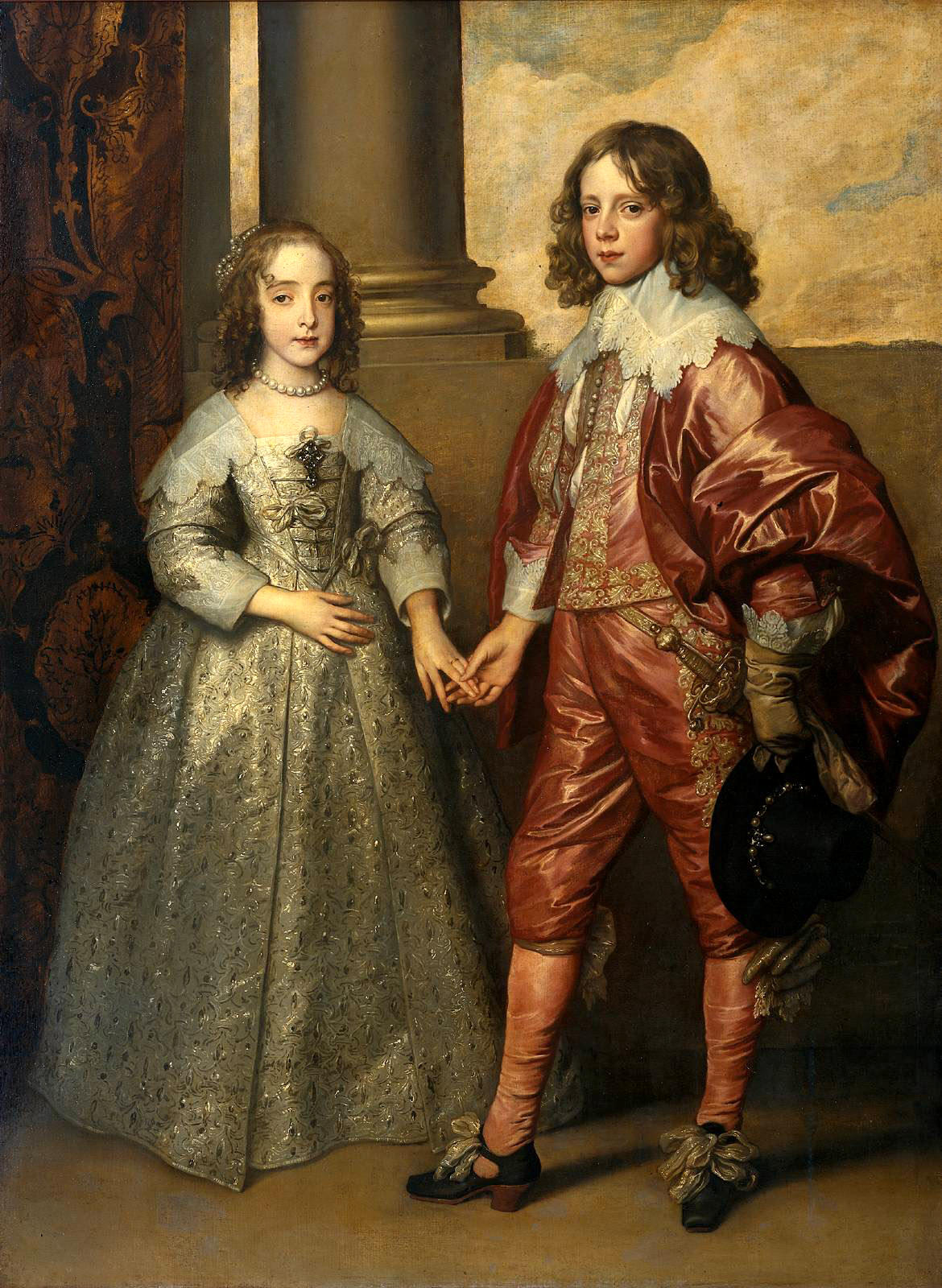 Mary Stuart, Princess Royal and Princess of Orange, with her future husband, William II, Prince of Orange photo by lisby1 on Flickr